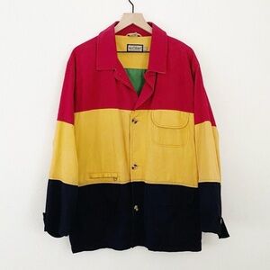 Vintage Ruff Hewn Colored Block Coat - Women’s Sz L